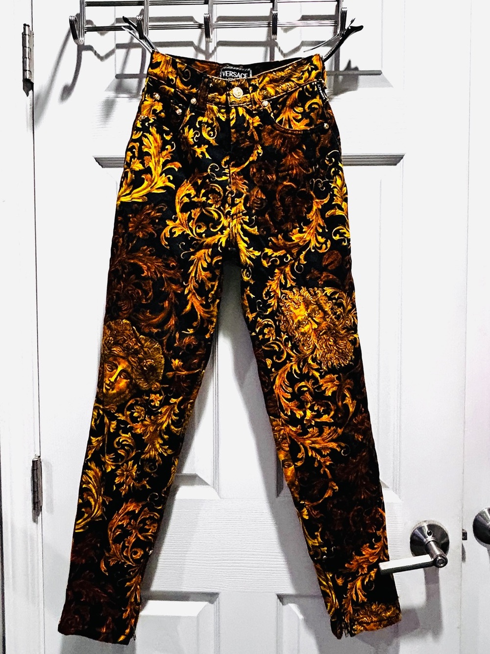 Gianni Versace baroque pants